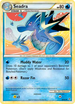 Seadra Uncommon card from Unleashed