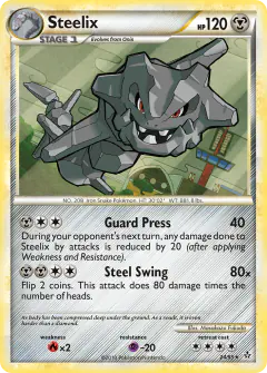 Steelix Rare card from Unleashed