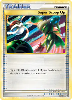 Super Scoop Up Uncommon card from Unleashed