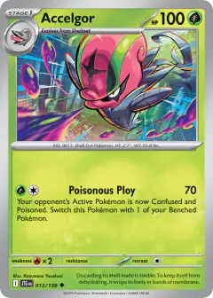 Accelgor Uncommon card from Journey Together