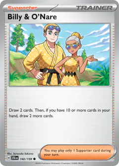 Billy & O'Nare Common card from Journey Together