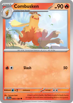 Combusken Uncommon card from Journey Together