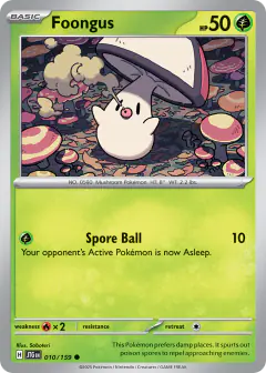 Foongus Common card from Journey Together