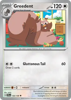 Greedent Uncommon card from Journey Together