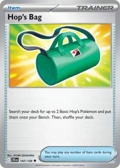 Hop's Bag Uncommon card from Journey Together