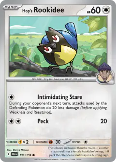 Hop's Rookidee Common card from Journey Together