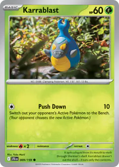Karrablast Common card from Journey Together
