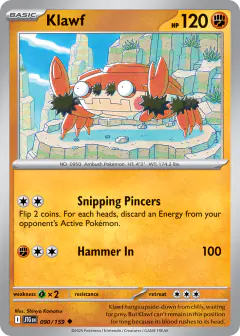 Klawf Uncommon card from Journey Together