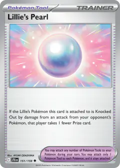 Lillie's Pearl Uncommon card from Journey Together