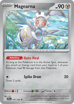 Magearna Rare card from Journey Together