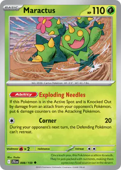 Maractus Uncommon card from Journey Together