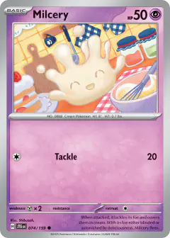 Milcery Common card from Journey Together