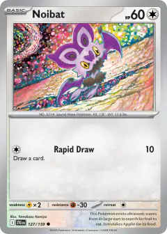 Noibat Common card from Journey Together