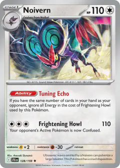 Noivern Rare card from Journey Together