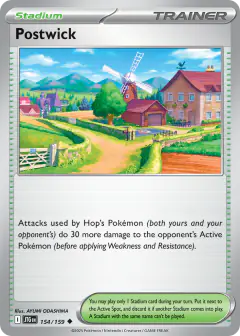 Postwick Uncommon card from Journey Together