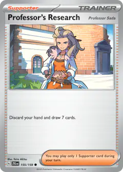 Professor's Research Common card from Journey Together