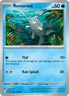 Remoraid Common card from Journey Together