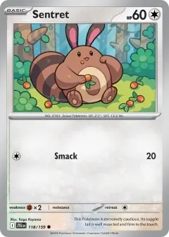 Sentret Common card from Journey Together
