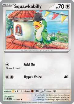 Squawkabilly Common card from Journey Together