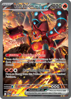 Volcanion ex Special Illustration Rare card from Journey Together