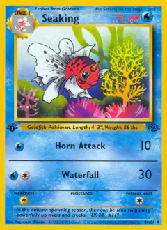 Seaking Uncommon card from Jungle