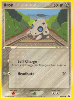Aron Common card from Legend Maker