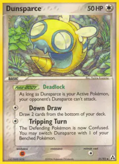 Dunsparce Uncommon card from Legend Maker