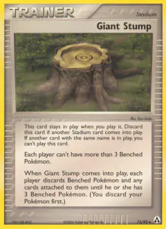 Giant Stump Uncommon card from Legend Maker