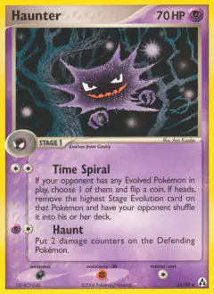 Haunter Uncommon card from Legend Maker
