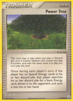 Power Tree Uncommon card from Legend Maker