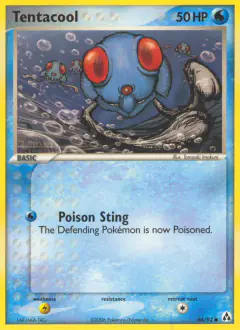 Tentacool Common card from Legend Maker