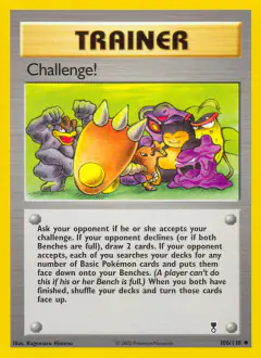 Challenge! Uncommon card from Legendary Collection