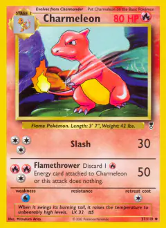 Charmeleon Uncommon card from Legendary Collection