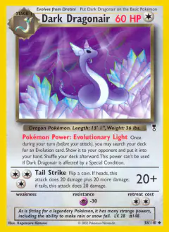 Dark Dragonair Uncommon card from Legendary Collection