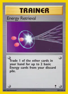 Energy Retrieval Uncommon card from Legendary Collection