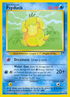 Psyduck Common card from Legendary Collection