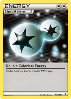 Double Colorless Energy Uncommon card from Legendary Treasures