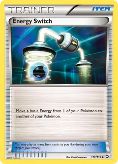 Energy Switch Uncommon card from Legendary Treasures
