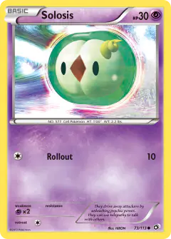 Solosis Common card from Legendary Treasures