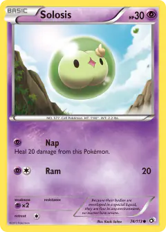 Solosis Common card from Legendary Treasures