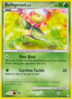 Bellsprout Common card from Legends Awakened