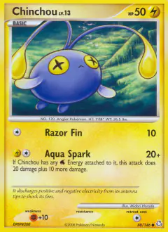 Chinchou Common card from Legends Awakened