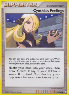Cynthia's Feelings Uncommon card from Legends Awakened