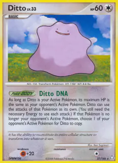Ditto Rare card from Legends Awakened