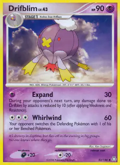 Drifblim Uncommon card from Legends Awakened