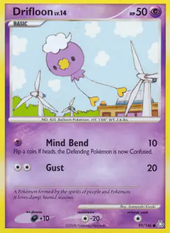 Drifloon Common card from Legends Awakened