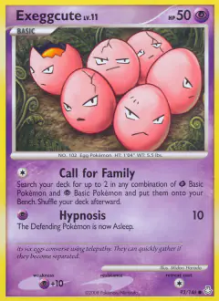 Exeggcute Common card from Legends Awakened