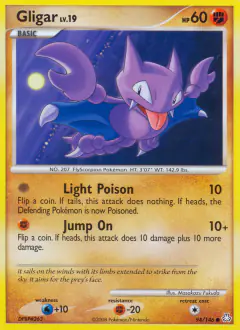 Gligar Common card from Legends Awakened