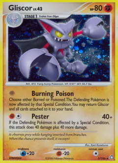 Gliscor Rare Holo card from Legends Awakened