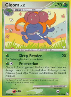 Gloom Common card from Legends Awakened